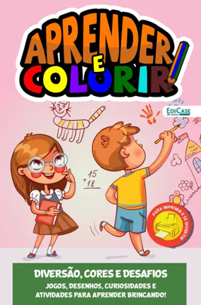 Cover of Aprender e Colorir