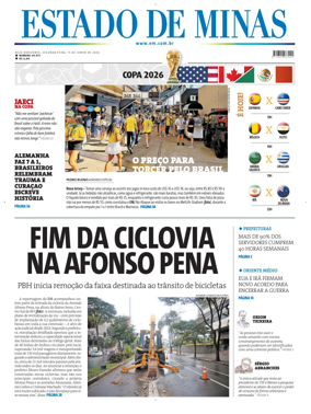 Cover of Estado de Minas (Brazil)