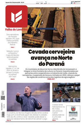 Cover of Folha de Londrina