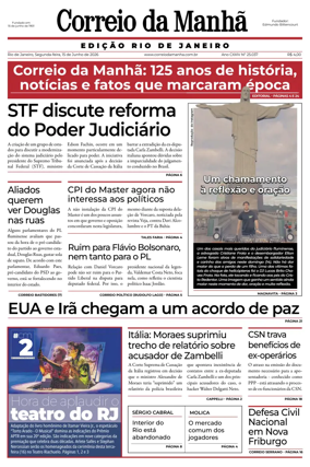 Cover of Jornal Correio da Manha
