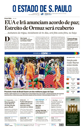 Cover of O Estado de S. Paulo