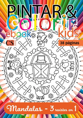 Cover of Pintar e Colorir Kids