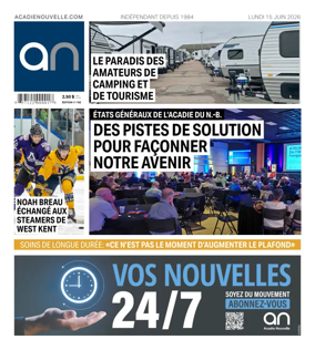 Cover of Acadie Nouvelle