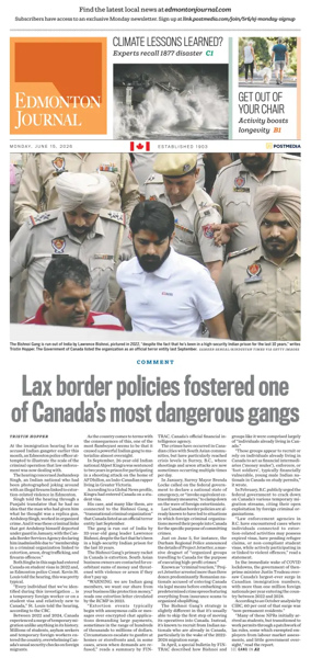 Cover of Edmonton Journal