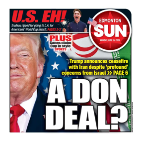 Cover of Edmonton Sun