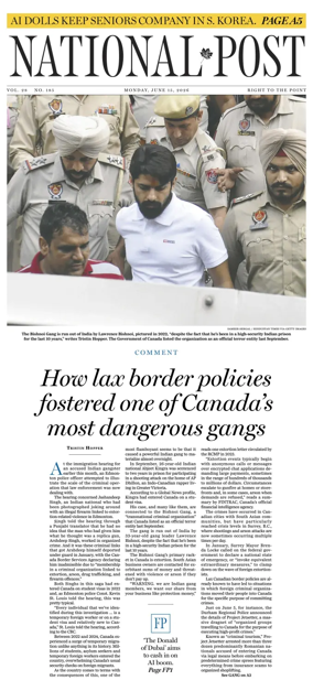 Cover of National Post - (Latest Edition)