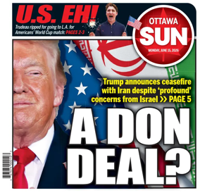 Cover of Ottawa Sun