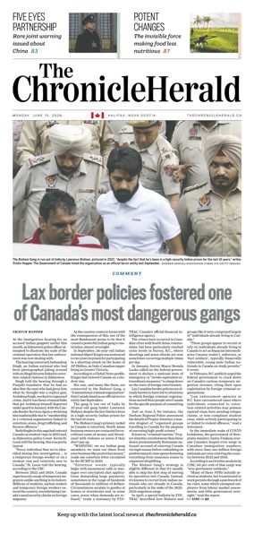 Cover of The Chronicle Herald (Metro)