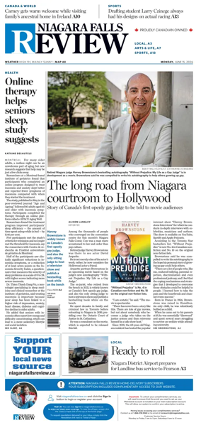 Cover of The Niagara Falls Review