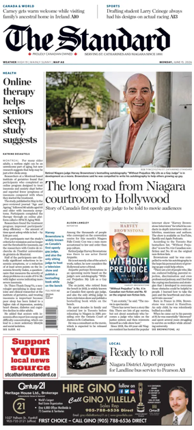 Cover of The Standard (St. Catharines)