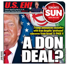 Cover of Toronto Sun