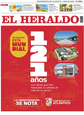 Cover of El Heraldo (Colombia)