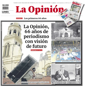Cover of La Opinion