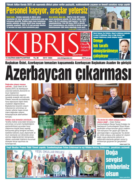 Cover of Kibris Gazetesi