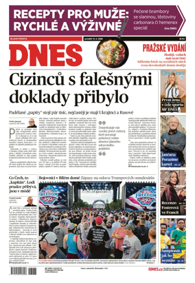 Cover of Dnes Prague Edition