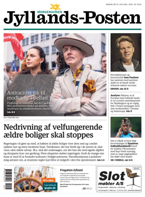 Cover of Jyllands-Posten