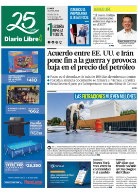Cover of Diario Libre (Republica Dominicana)