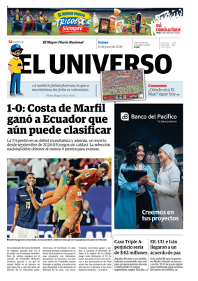 Cover of El Universo