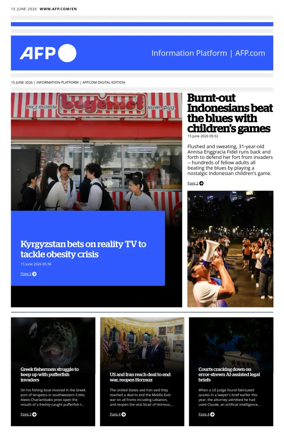 Cover of AFP English