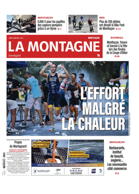 Cover of La Montagne (Montlucon)
