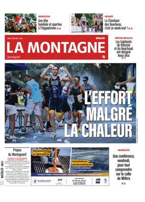 Cover of La Montagne (Moulins)