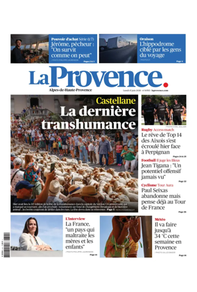 Cover of La Provence Alpes-de-Haute-Provence