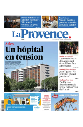 Cover of La Provence Arles