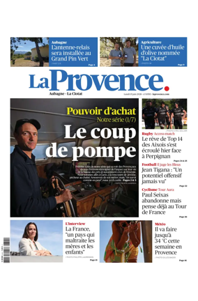 Cover of La Provence Aubagne-La Ciotat