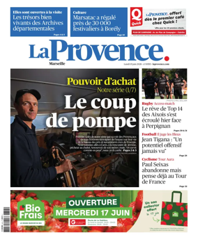 Cover of La Provence Marseille