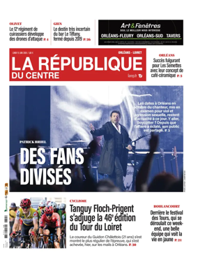 Cover of La Republique du Centre (Orleans - Loiret))