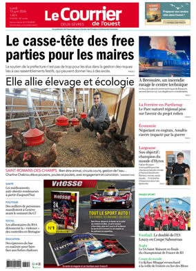 Cover of Le Courrier de l’Ouest (Deux-Sevres)