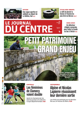 Cover of Le Journal du Centre