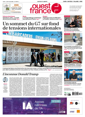 Cover of Ouest France (Caen - Bayeux - Falaise - Vire)