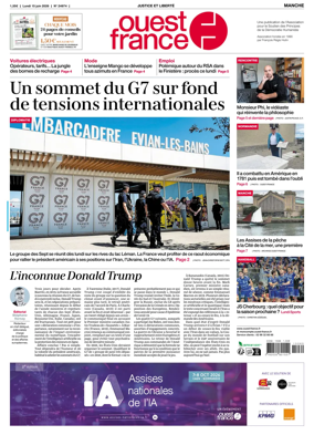 Cover of Ouest France (Manche)