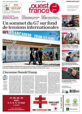 Cover of Ouest-France (Rennes Nord-Ouest)
