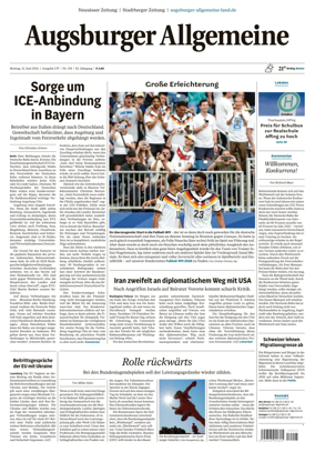Cover of Augsburger Allgemeine (Land West)