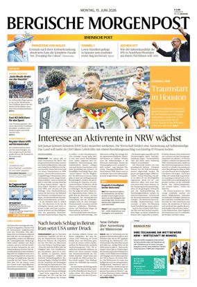 Cover of Bergische Morgenpost Wermelskirchen/Huckeswagen/Radevormwald