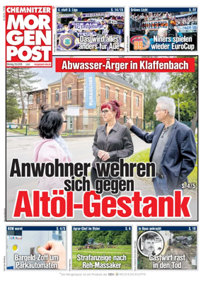 Cover of Chemnitzer Morgenpost
