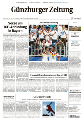 Cover of Guenzburger Zeitung