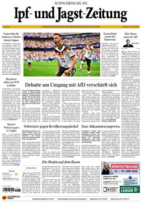 Cover of Ipf- und Jagst-Zeitung