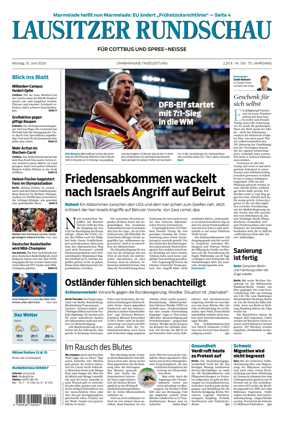 Cover of Lausitzer Rundschau