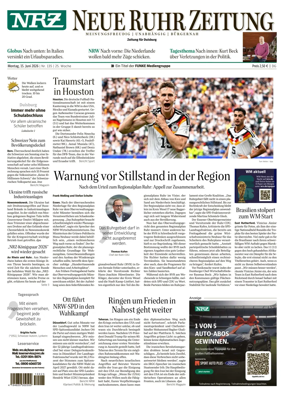 Cover of Neue Rhein Zeitung (Duisburg)