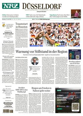 Cover of Neue Rhein Zeitung (Dusseldorf)