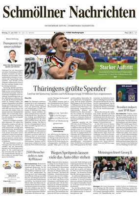 Cover of Ostthuringer Zeitung (Schmolln)