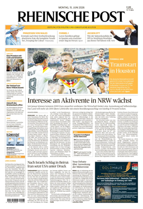 Cover of Rheinische Post – Dusseldorf Stadt