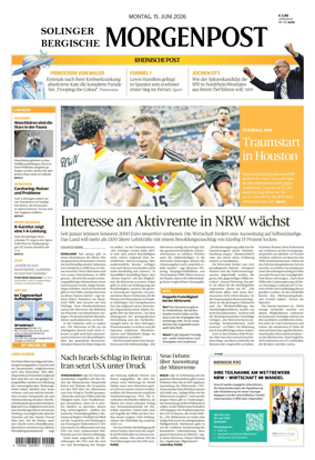 Cover of Solinger Bergische Morgenpost/Remscheid