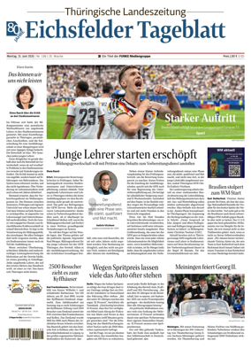 Cover of Thuringische Landeszeitung (Eichsfeld)