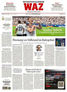 Cover of Westdeutsche Allgemeine Zeitung (Dortmund-Sud II)