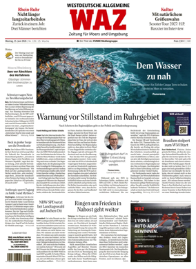 Cover of Westdeutsche Allgemeine Zeitung (Moers)