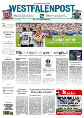Cover of Westfalenpost (Brilon)